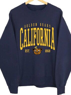 NCAA  California Golden Bears Varsity Teams Shirt Sweatshirt Retro Sweater